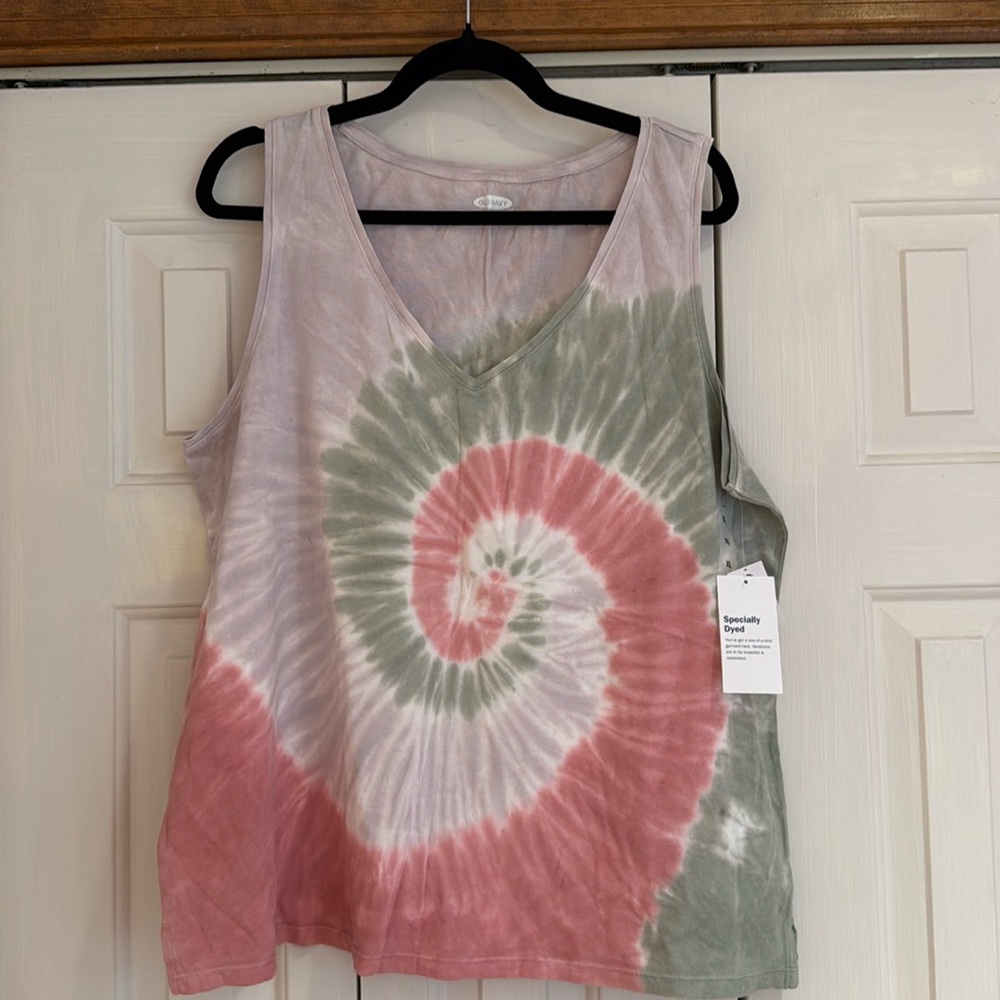 Old Navy- Tie dye tank top, NWT